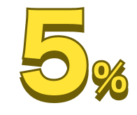 5%